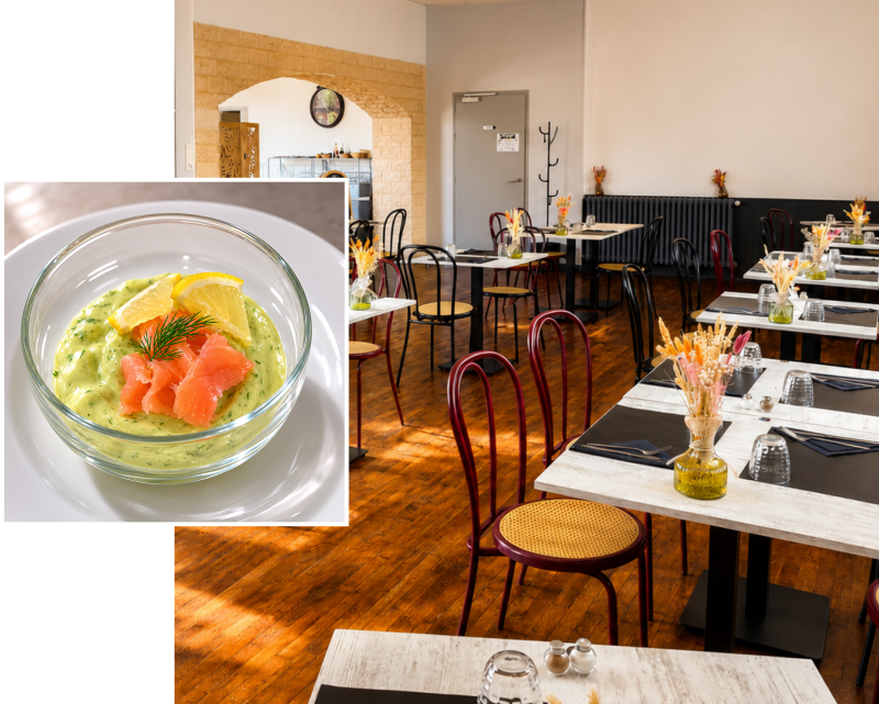 Le restaurant - La Moguette - restaurant ANTIGNY - Notre restaurant à Antigny  - Restaurant La Chataigneraie